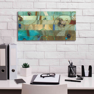«Of This World No. 18» par Aleah Koury, art mural sur toile
