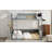 Queen Size Wooden Bunk Bed With Built-In Shelves,Storage Box,Led Light And Usb Charging Station-247851743