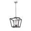 Skegness Glass Semi Flush Mount-23282548