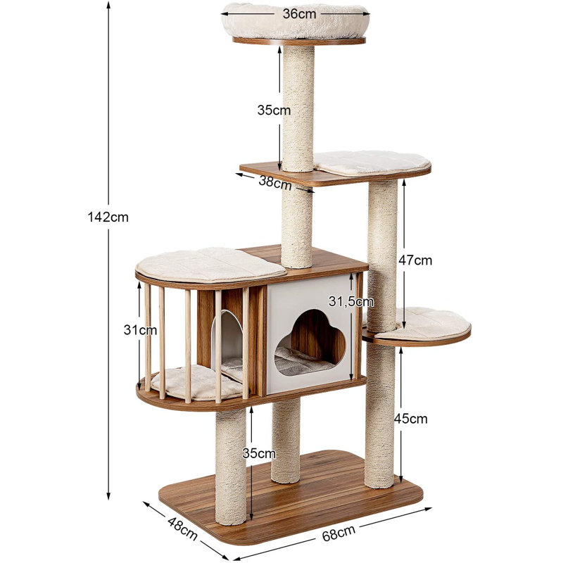 Ravenwood 142cm H Cat Tree
