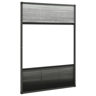 Symple Stuff Plisse Insect Screen For Windows Aluminium With Shade