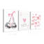 3 Piece Wrapped Canvas Print-246473278