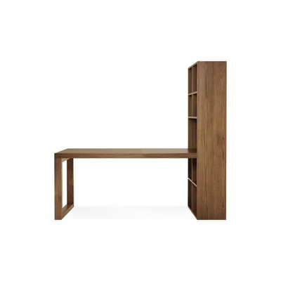 Bureaux rectangulaires en bois massif Burlywood