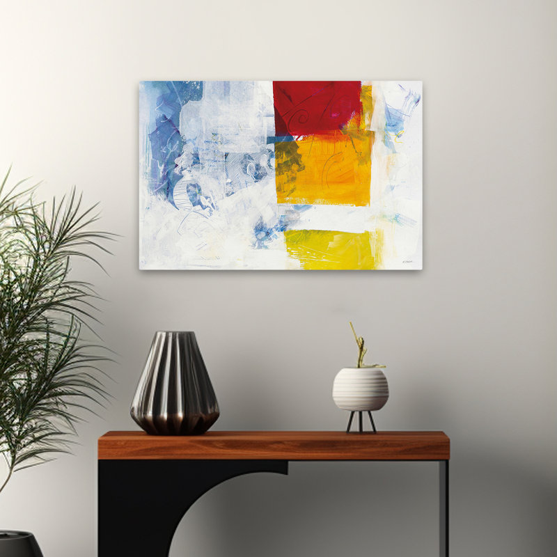 Abstrait contemporain - Breakout II, H 16 po x l 24 po