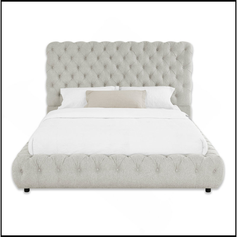 Tête de lit et pied de lit capitonnés 1pc, Grand lit