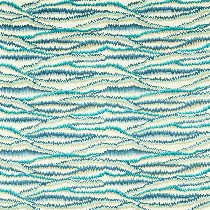 Tremolo Fabric, Azure/Ink