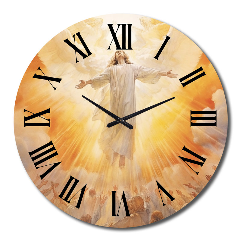 Horloge murale Jesus Modern Devotion II, Très grand