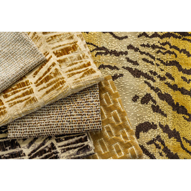 Chaumont Velvets De Blois Performance Fabric, Cognac