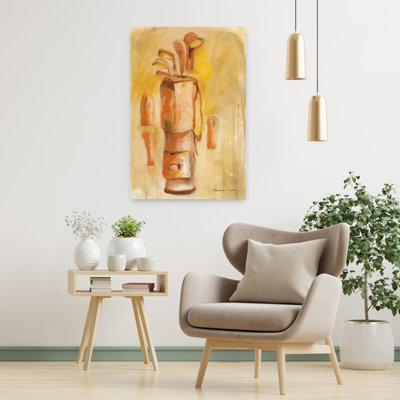 Contemporary Art Abstract Contemporary Architecture Art by Michael Clark - Wrapped Canvas Print
