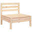 Giovanna 190.5cm Wide Wood Patio Sofa-295850634