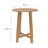 Wellspring 3-Piece Outdoor Patio Teak Wood Bar Set-105920937