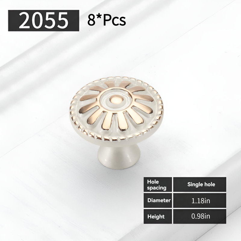 Armoire et tiroir avec poignée à un trou, paquet de plusieurs