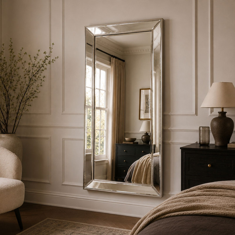 Aubervilliers Composite Rectangle Mirror