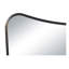 Iris Brass Framed Wall Mirror-1400469657