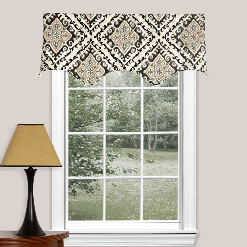 Bangla Contemporary Cotton Ikat Filler Valance