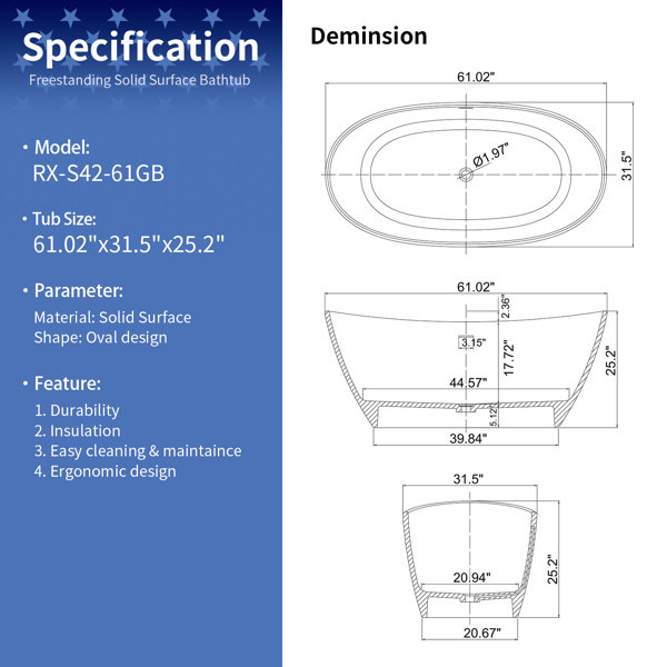 Dimensions du produit