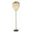 Eby 4-light 70'' Modern Coastal Aged Brass Natural Capiz Shell Tiered Floor Lamp With Black Marble Base Glam For Girls Room Living Room Dining Room