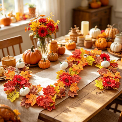  Feuilles d'érable d'Halloween