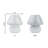 8.75"H Celeste Coloured Mushroom Accent Lamp-2043856805