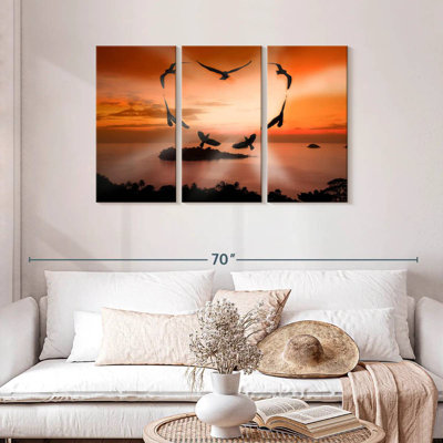 Gillard au coucher du soleil