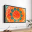 Impression abstraite sur toile de lotus-102354080