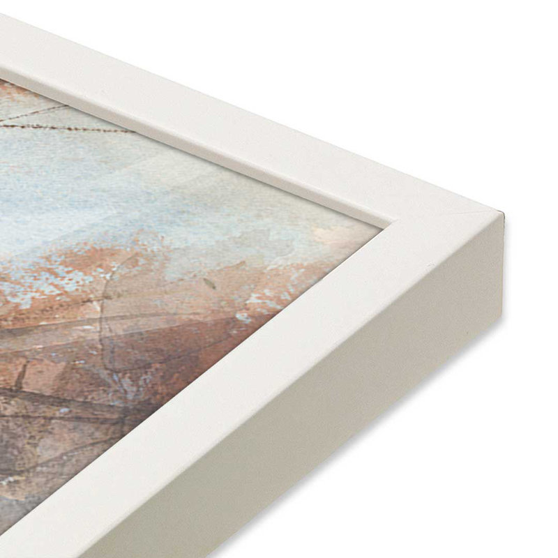 «Tree Shadows» par Stephen Calcasola, reproduction d'art, Impression sur cadre ouvert sans papier mat, H 18 po x l 24 po