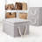 Fabric Storage Box Set with Lid