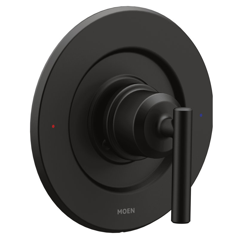 Gibson Posi-Temp Shower Handle Trim Kit, Valve Required, Matte Black