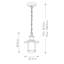 Balsano Outdoor Hanging Lantern