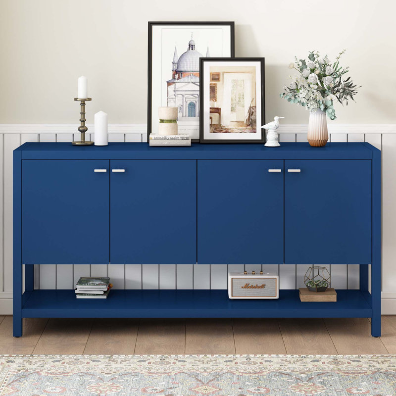 Console fonctionnelle avec beaucoup de rangement, Marine