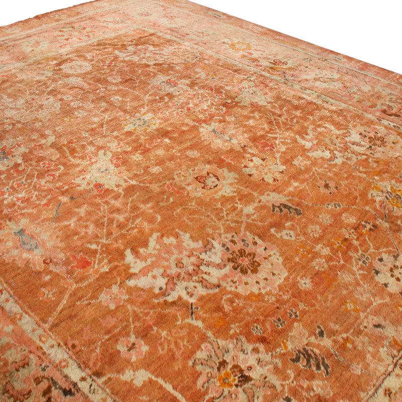 One-of-a-Kind 10'7" X 11'9" Hand Knotted Area Rug