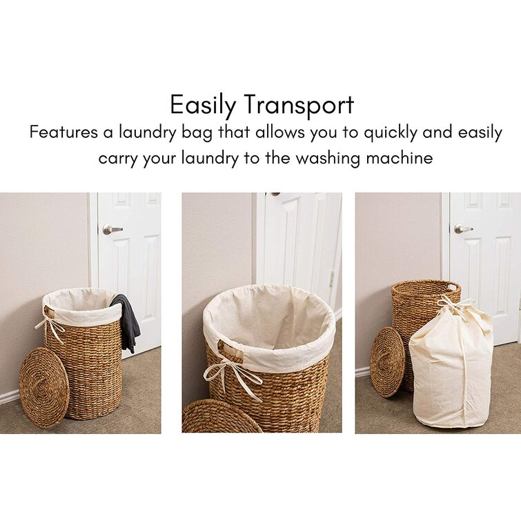 Bay Isle Home Wicker Laundry Hamper & Reviews