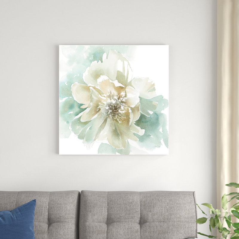 Poétique en fleurs II - reproduction sur toile, H 30 po x l 30 po x P 1,25 po, Non, Toile tendue