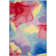 Darline Performance Machine Washable Abstract Rug