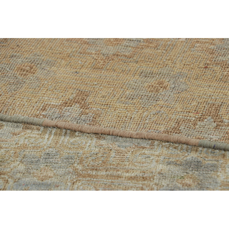 One-of-a-Kind 2'0x6'6 Hand Knotted Area Rug