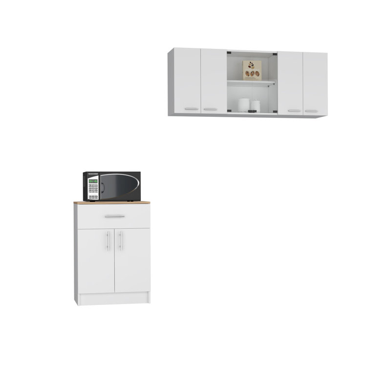Ensemble de cuisine, garde-manger et armoire murale Wampum