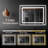 Inch Frameless LED Bathroom Mirror,Smart Mirror-1090545999