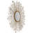 Metal Sunburst Wall Mirror