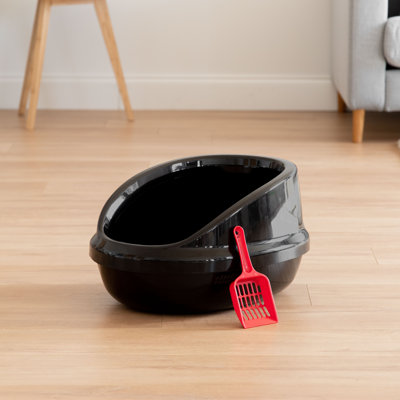 Plastic Litter Box with Scoop
