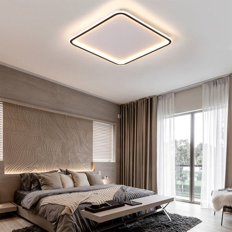 Alonso Acrylic LED Flush Mount