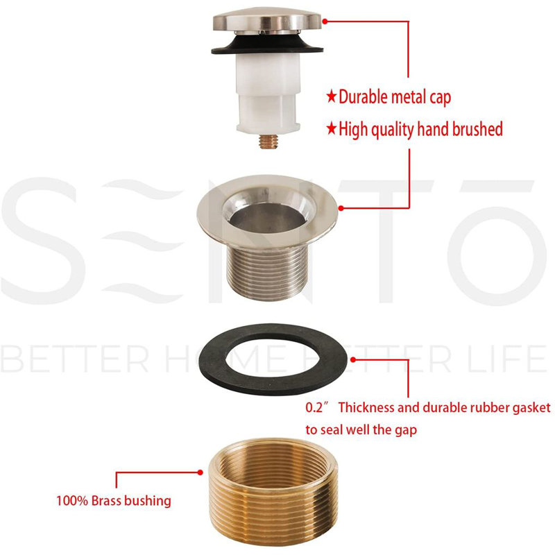 Bathroom Hardware Set, Satin Nickel