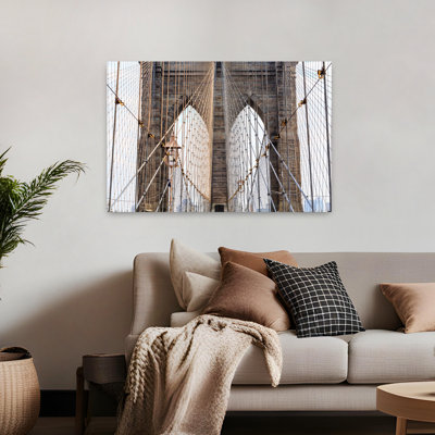 Roughol - Cabled Archways Abstract Contemporary Architecture Wall Art