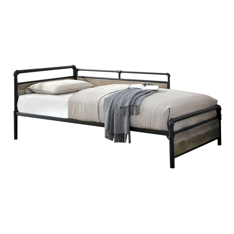 Metal Daybed in Black