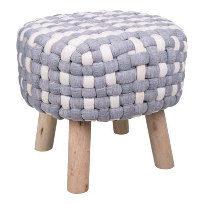 Wood Accent Stool