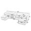 Canapé d'angle modulaire en L avec méridienne réversible, tiroir de rangement, port USB, noir à 6 places-1494159463