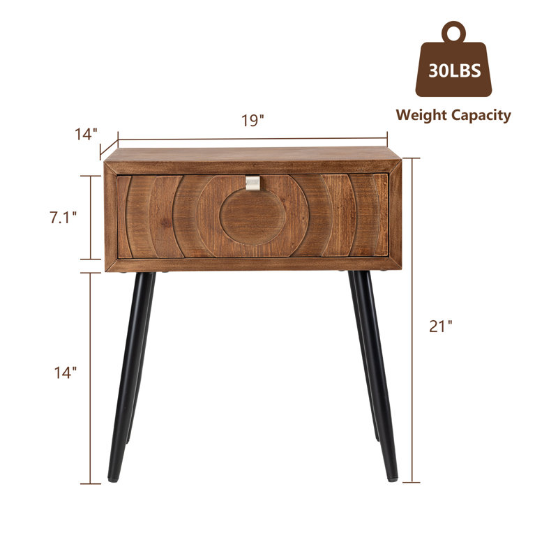 19'' W Nightstand