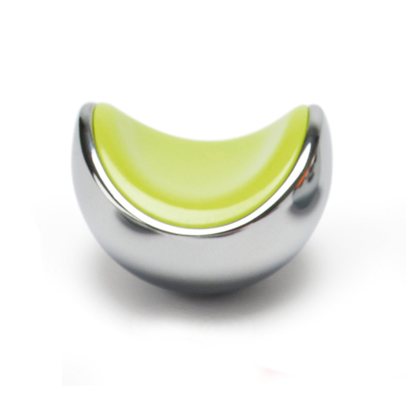 poignée fantaisie demi-lune Neon, Lime