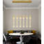Lustre rectangulaire moderne 6 lumières Glam-1772234516