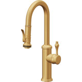 Davoli Pull-Down Prep/Bar Faucet with Squeeze Sprayer