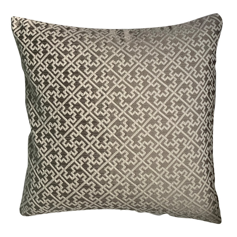 Coussin Sterling, Brun clair, 24 po x 24 po